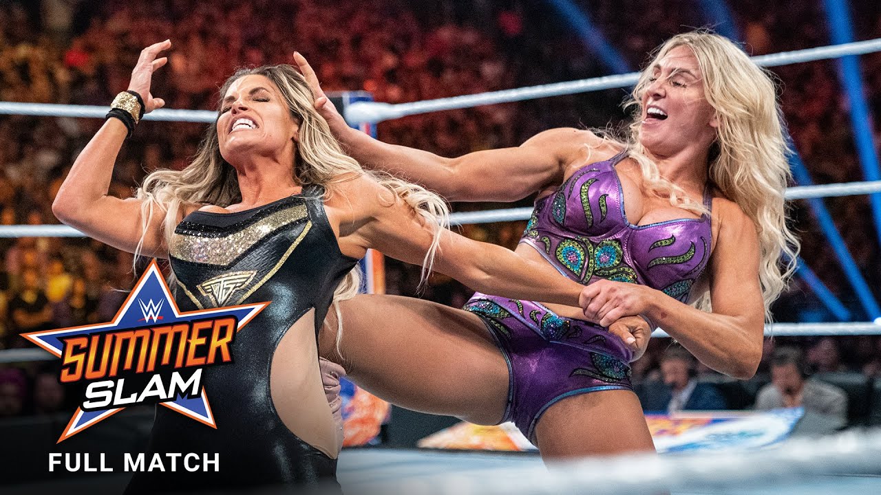 ПОЛНЫЙ МАТЧ — Шарлотта Флэр против Триш Стратус: SummerSlam 2019