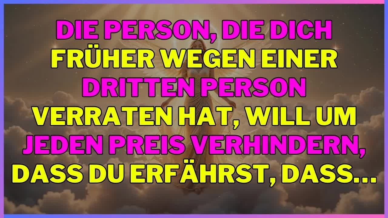 Die Person, die dich früher wegen einer dritten Person verraten hat, will um jeden Preis    enge