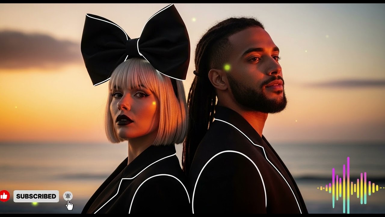 Sia ft. Damian Marley – Guided By Stars (AI Music Video) | Cinematic Pop Reggae Fusion