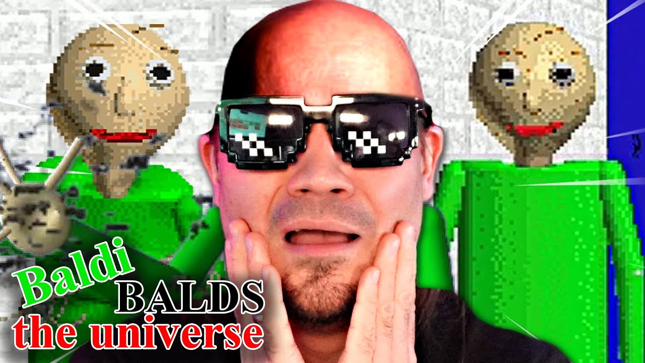 Baldi chce ZGOLIĆ WSZYSTKICH NA ŁYSO! 🏫🔪 Baldi Balds The Universe