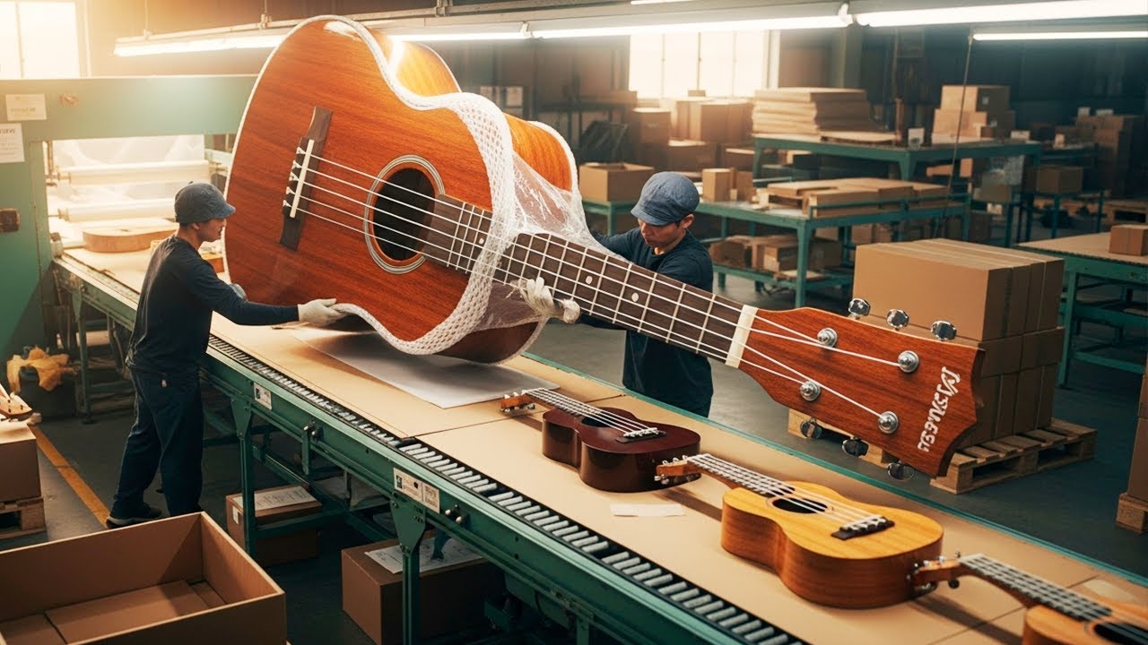 How HANDMADE UKULELES Are Crafted – Inside ARTISAN LUTHIERS’ Workshops Full Process