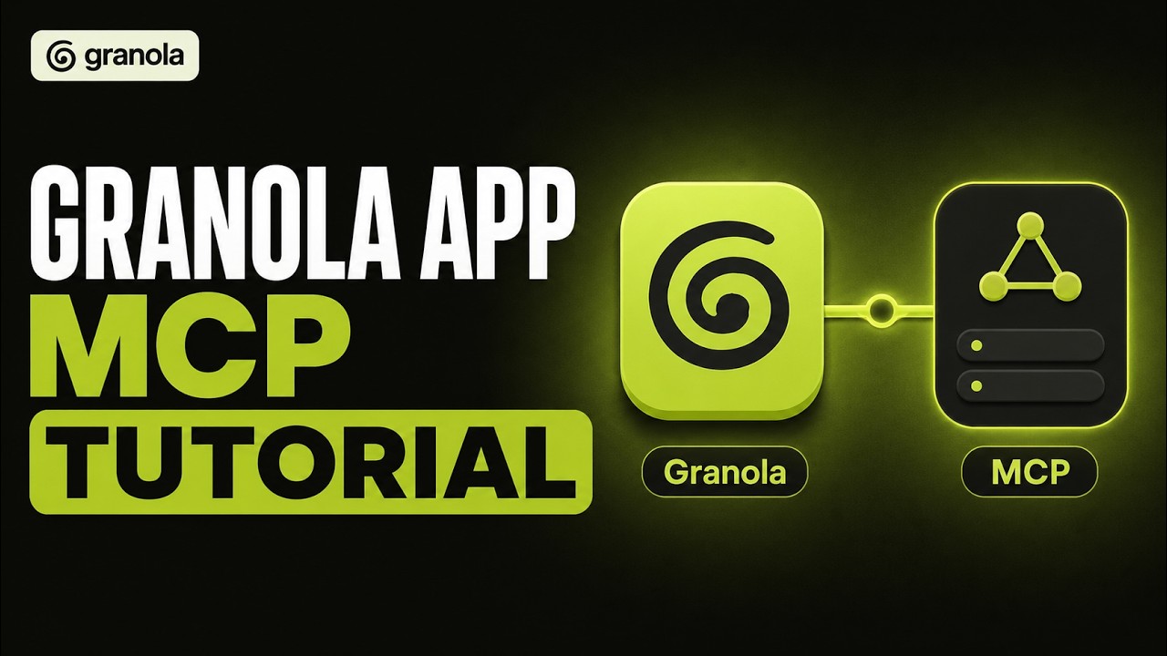 Granola App MCP Tutorial: Connect Notes to Claude (Full Tutorial)