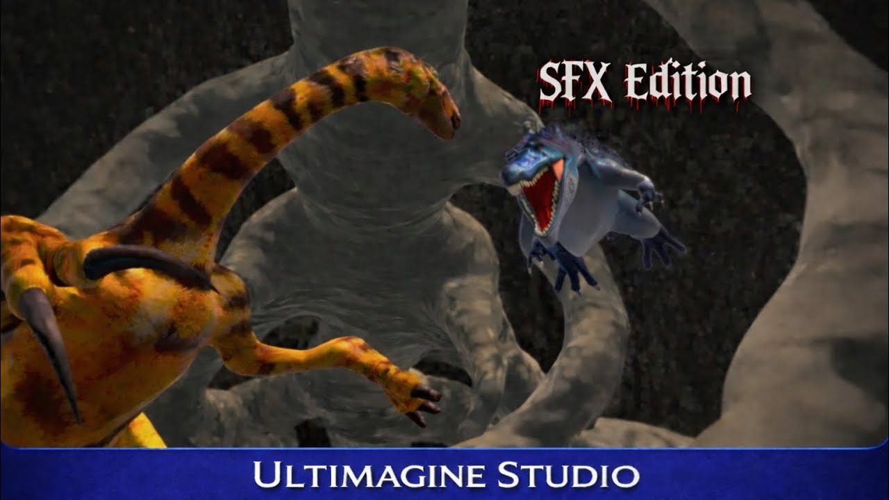 Full version of Siamosaurus vs Therizinosaurus| Dinosaurs Battle s2 GA7 [SFX Edition]