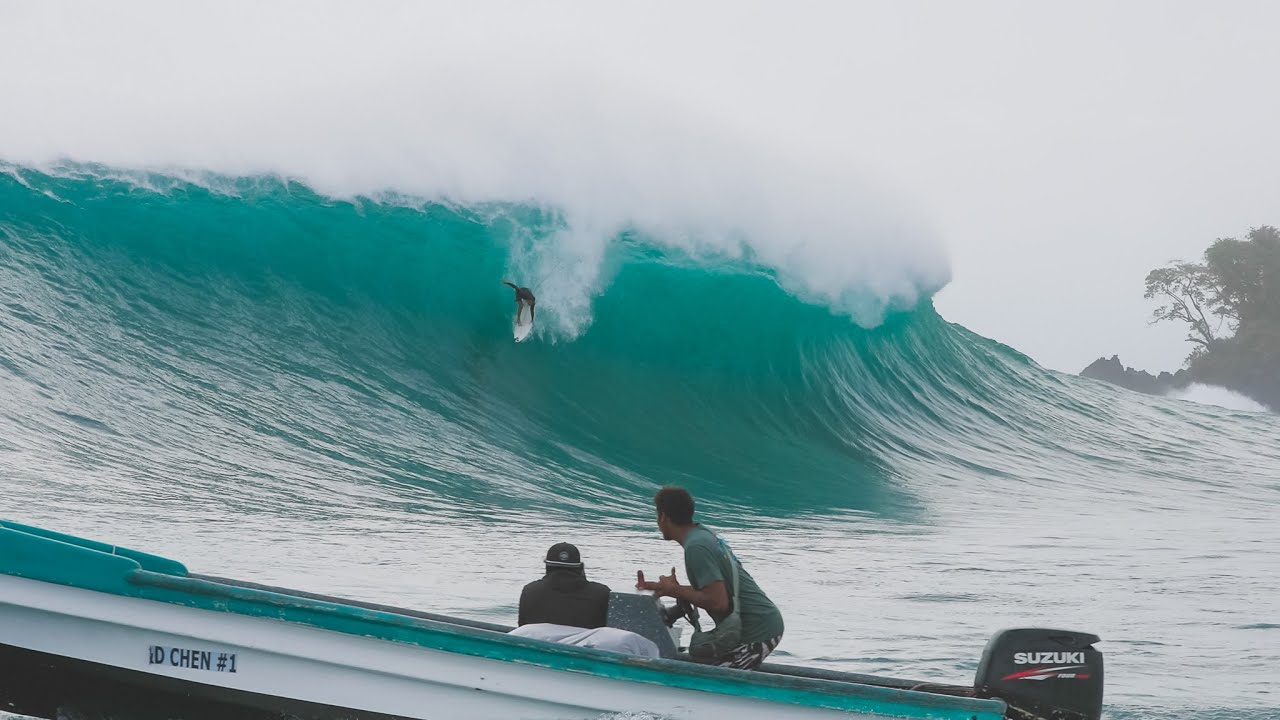 BIGGEST SWELL OF THE YEAR | SURFING SILVERBACKS