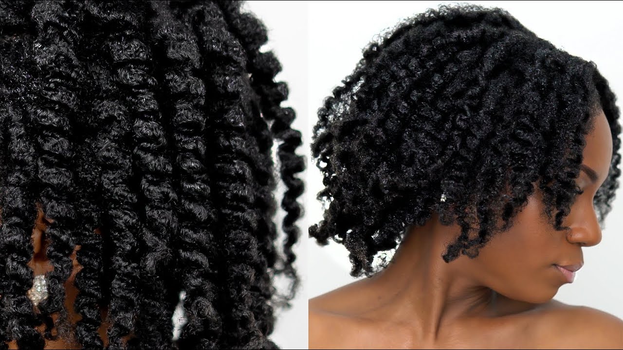 DEFINED TWIST OUT on Type 4 Natural Hair 😍