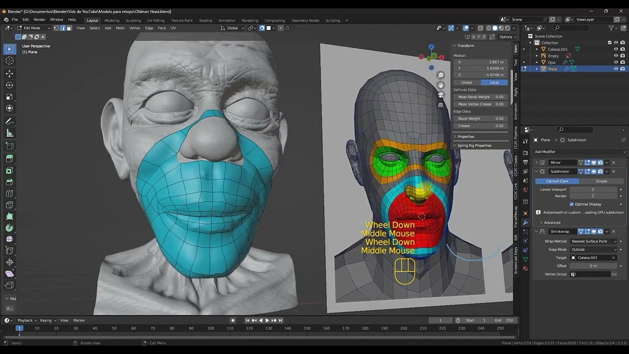 Cómo Hacer Retopología en Blender 2024: Guía para Modelos 3D