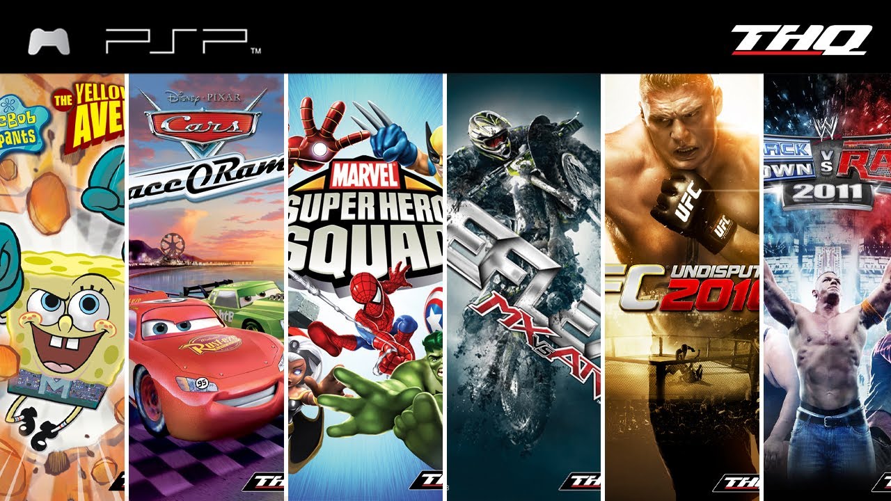 THQ Games for PSP