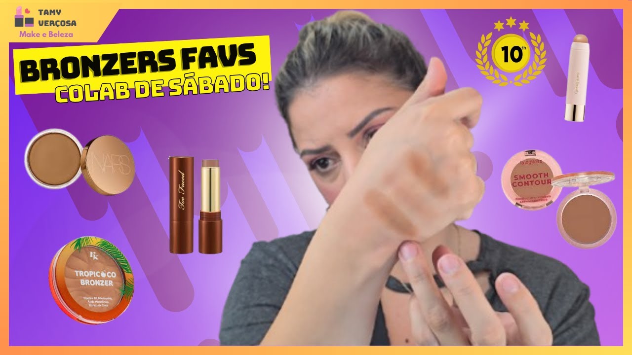 BRONZERS/CONTORNOS FAVORITOS - Colab das Amigas