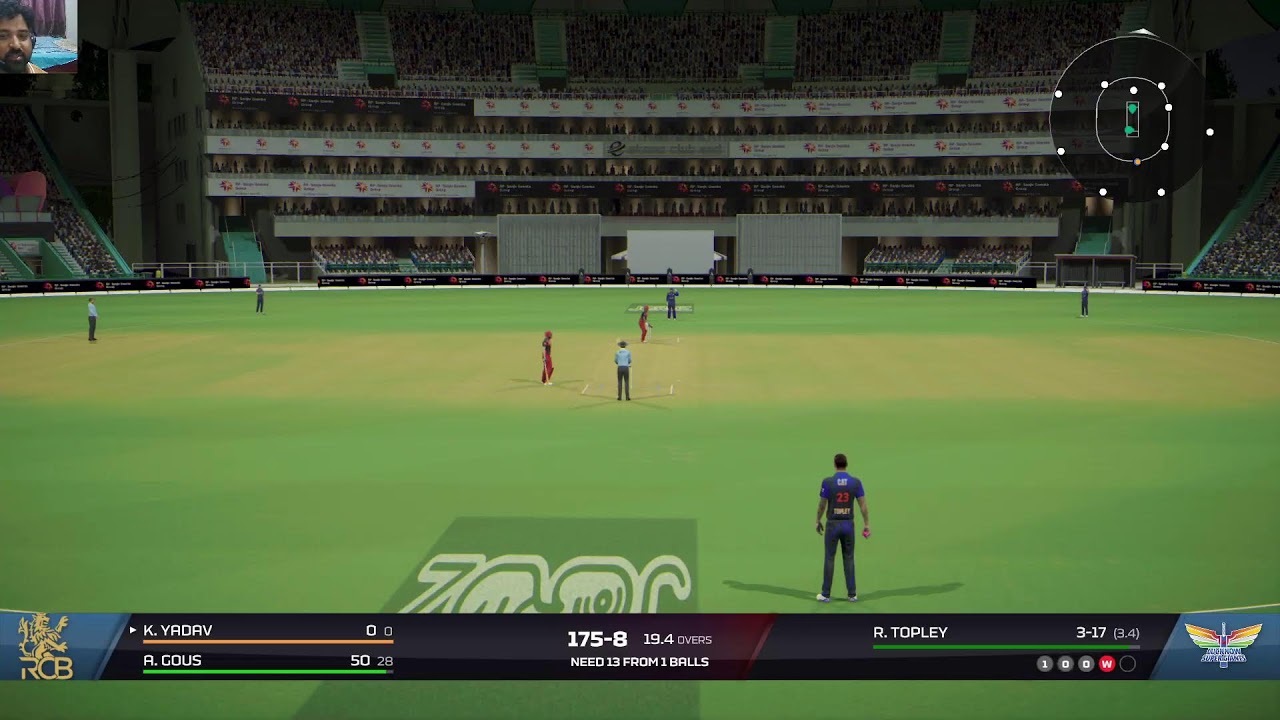Round 10|| FCT S4 || LSG  Vs RCB || Cricket 26 ||