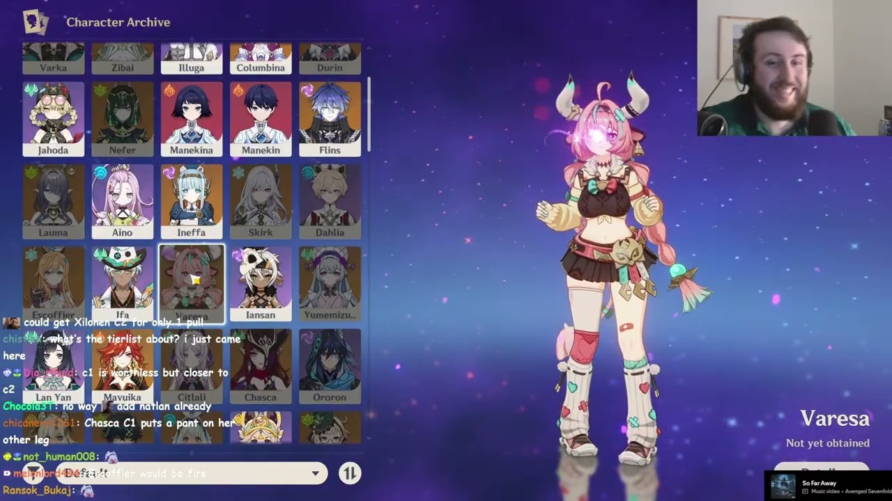 Zajef discusses which characters could have impactful C1 from future constellation selector