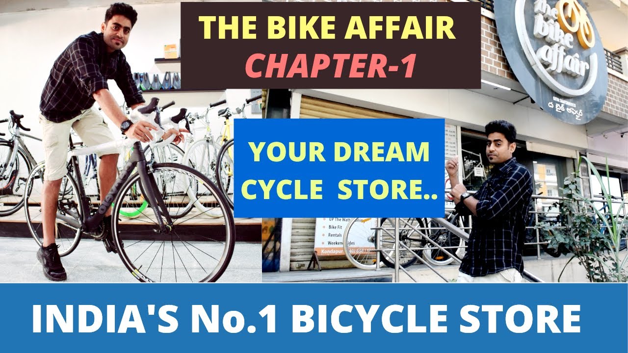 The Best Bicycle Store In India |The Bike Affair- Chapter 1 | Best Place To Buy Top Cycles And Gears