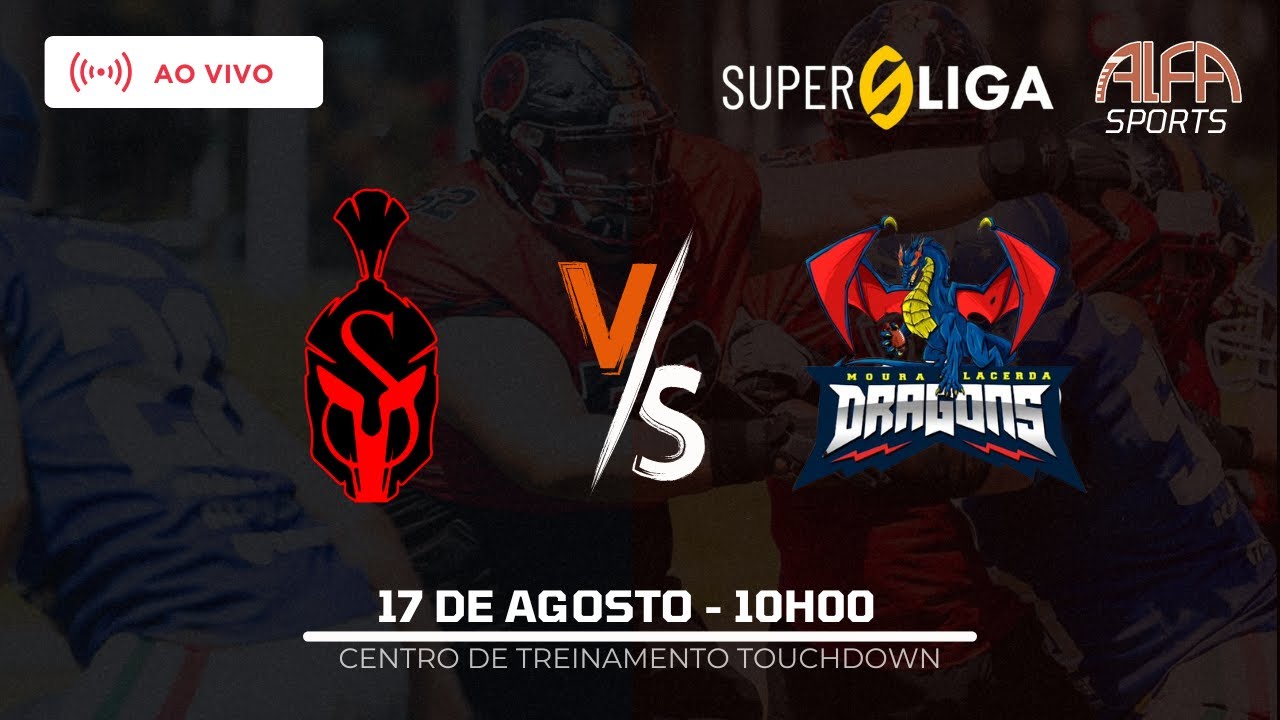 [AO VIVO] Spartans FA vs Moura Lacerda Dragons | SUPERLIGA FA 25