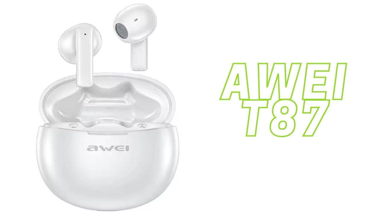Огляд AWEI T87 - Ультрабюджетні вкладиші в дизайні Apple AirPods 3 🔥🔥🔥