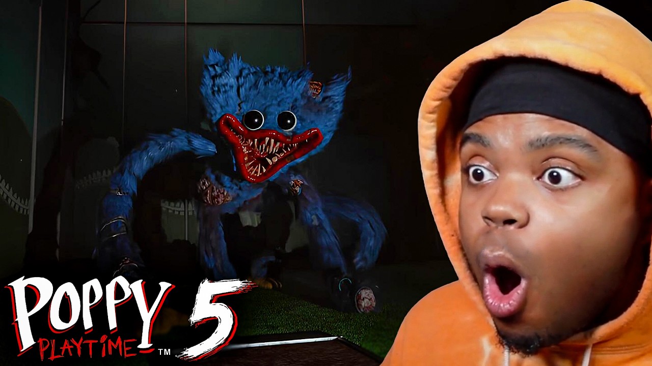 Poppy Playtime: Chapter 5 - Gameplay Trailer | REACTION