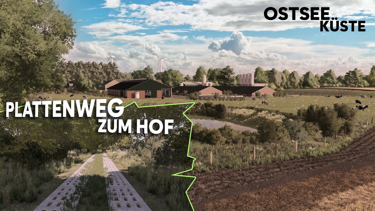 PLATTENWEG | Mein Hof und Drumherum | FS22 Ostseeküste