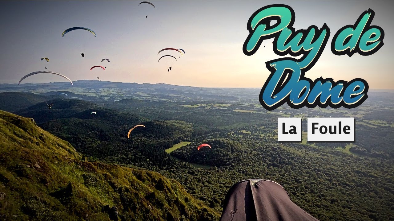 Foule au Puy De Dôme