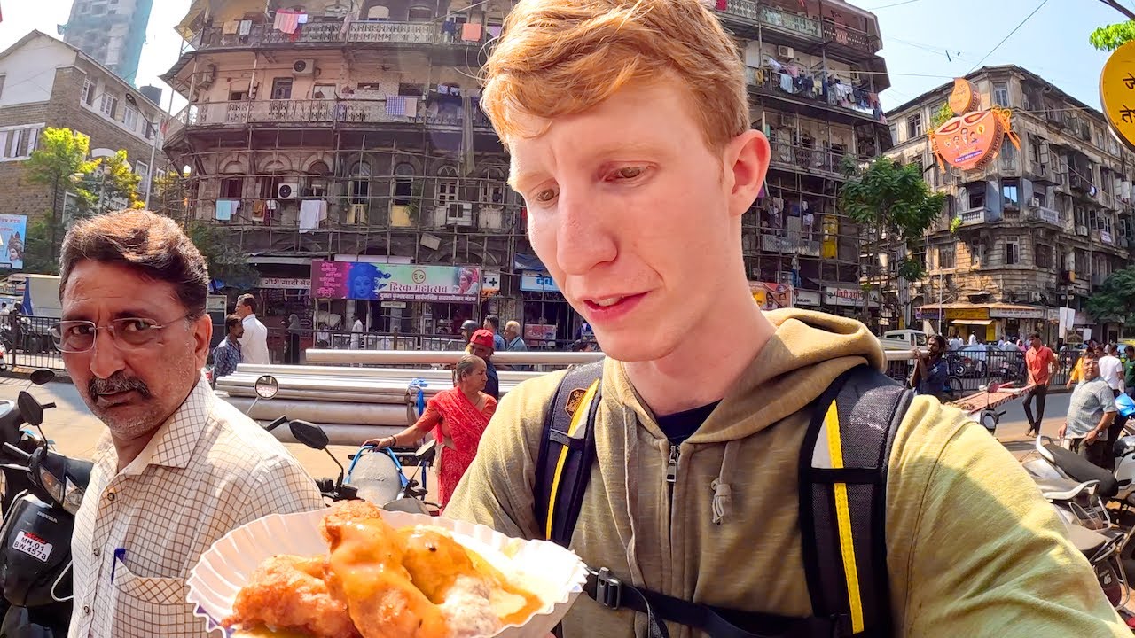 Trying $0.25 Cycle Idli in Mumbai 🇮🇳