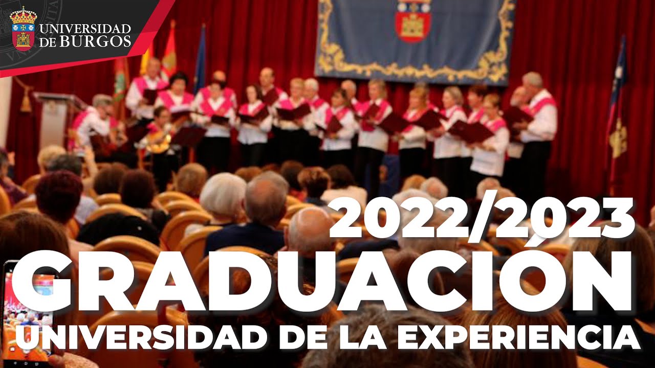 Graduación y clausura del Programa Interuniversitario de la Experiencia. Curso 2022/2023