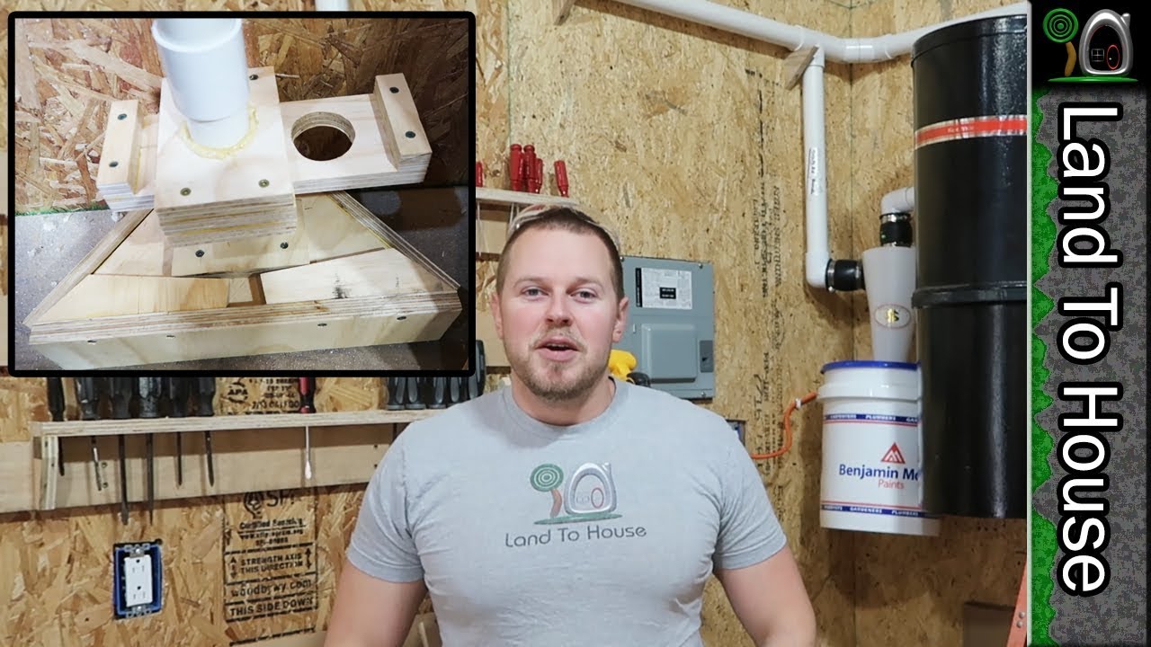 Build a Floor Sweep with Blast gate - Build a Workshop #47