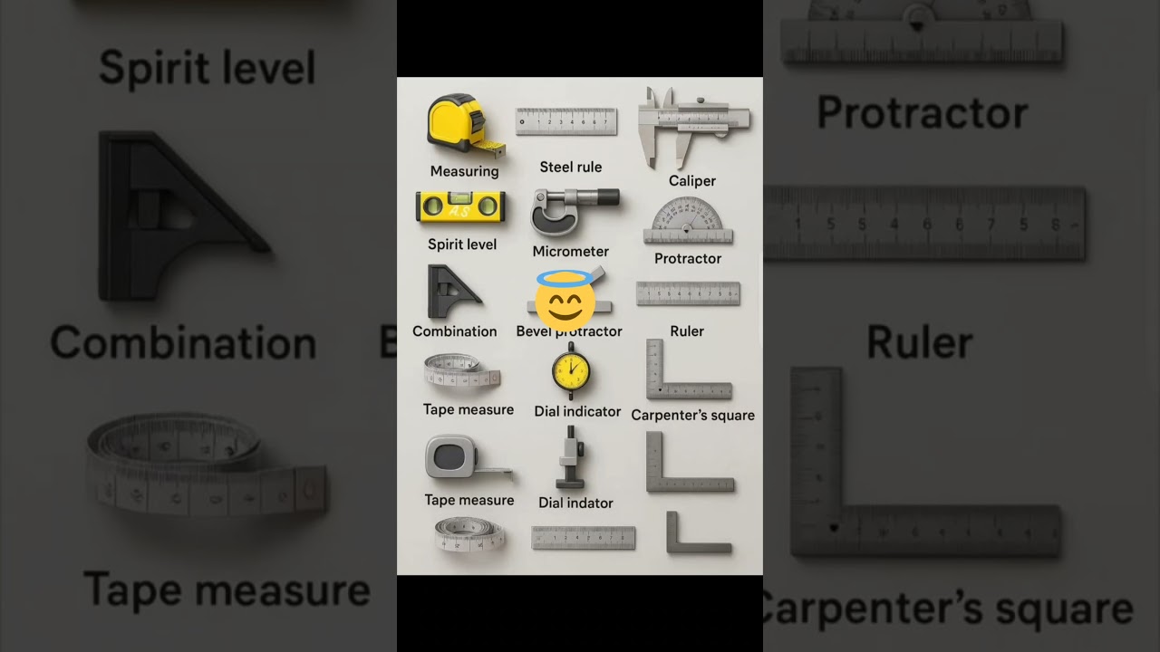 Measuring instruments| Types of Measuring tools| tools #measurement