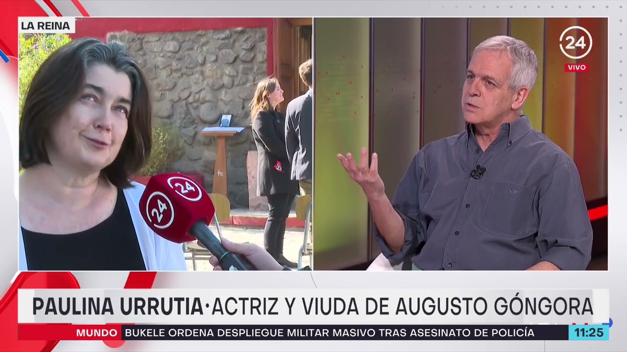 Paulina Urrutia sobre enfermedad de Augusto Góngora: 