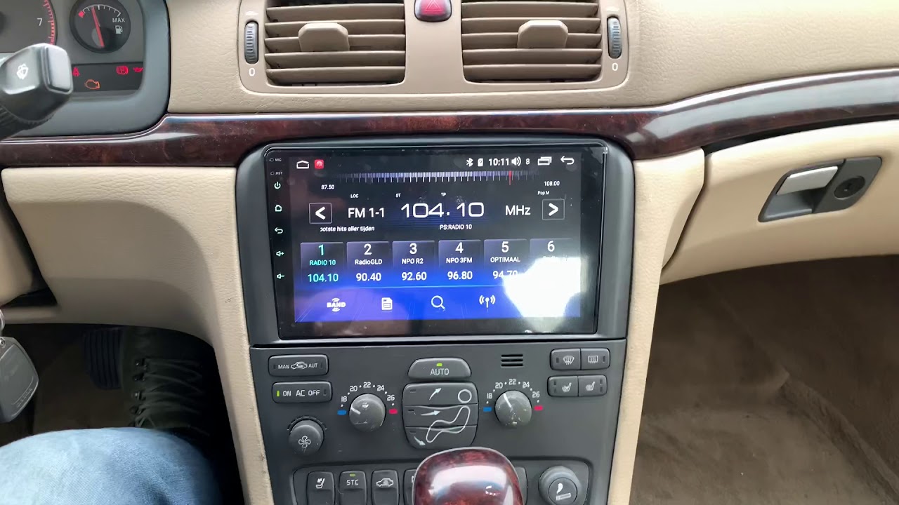 Junsun V1 4G + 64G Android 9.0 radio unit For Volvo S80 2004 2005 2006