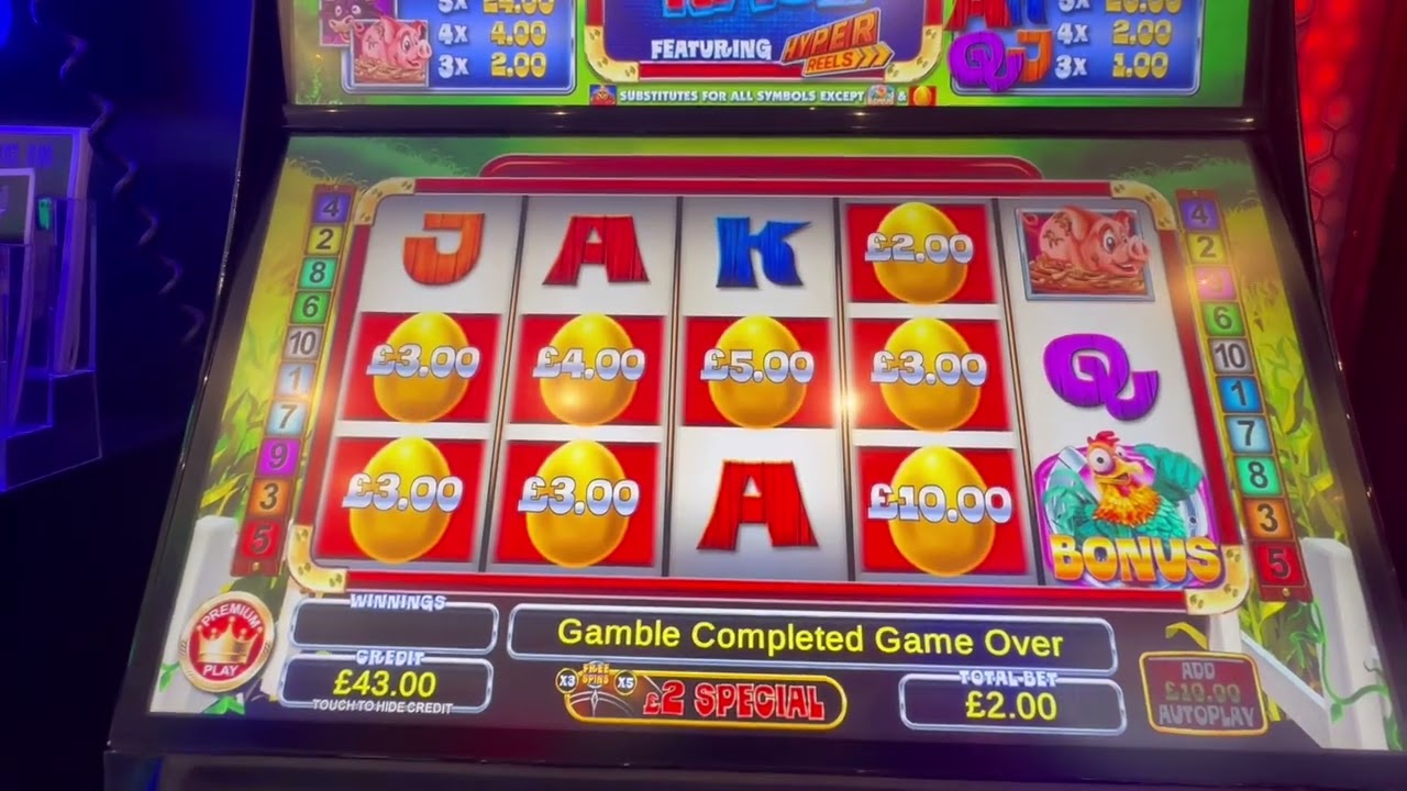 NEW FOBT GAMES SLOTTAGE. Lucky chuckie egg race and clover flip 🤨🤨