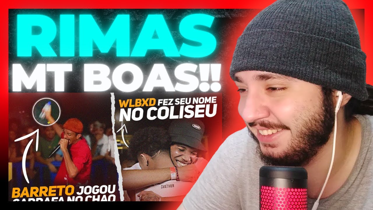MELHORES RIMAS DA SEMANA #03 | REACT BAUEB