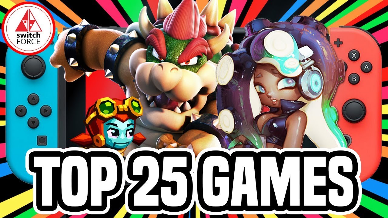 Top 25 BEST Nintendo Switch Games! (RANKED 2018 Edition)