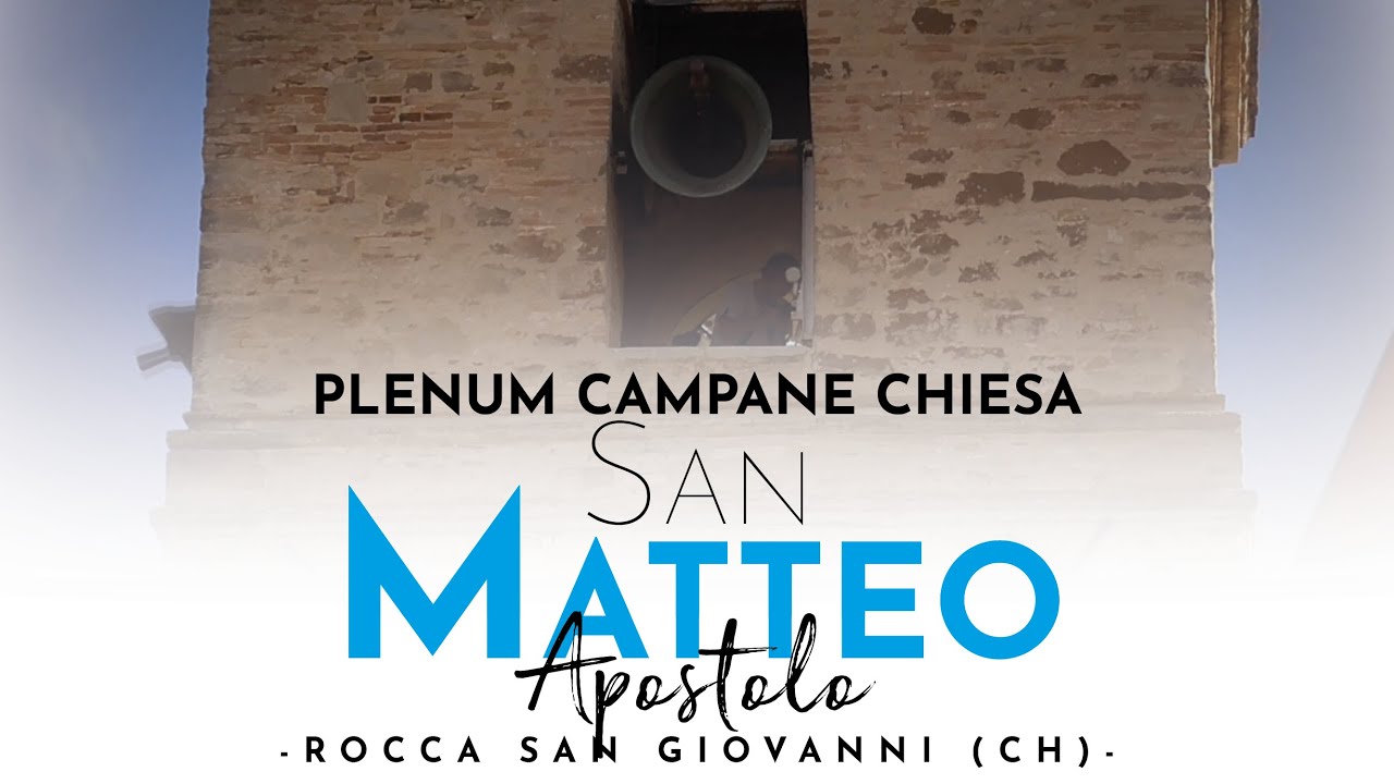 Visita in cella campanaria e plenum campane chiesa San Matteo apostolo - Rocca San Giovanni (CH)