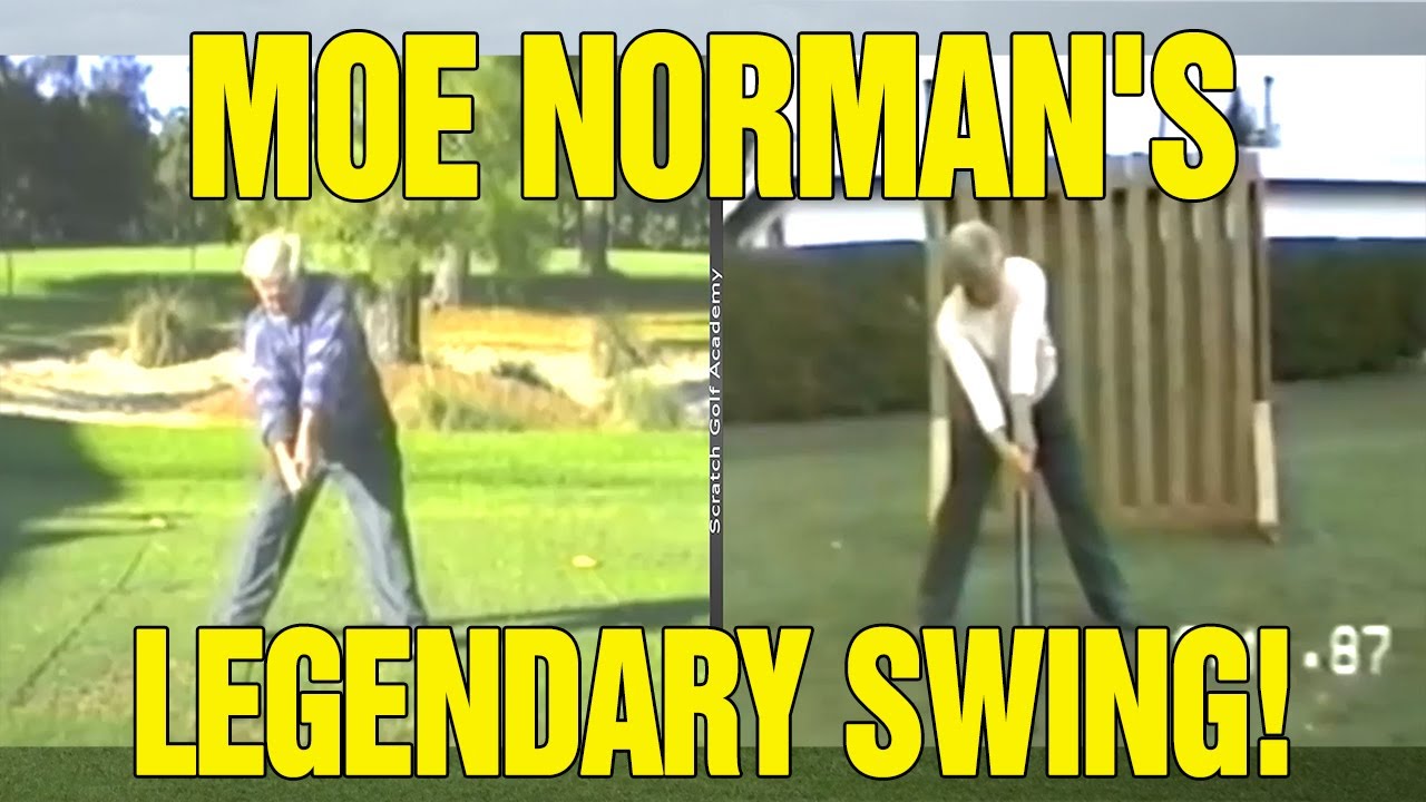 MOE NORMAN GOLF SWING ANALYSIS (SLOW MOTION + INSTRUCTION)!!