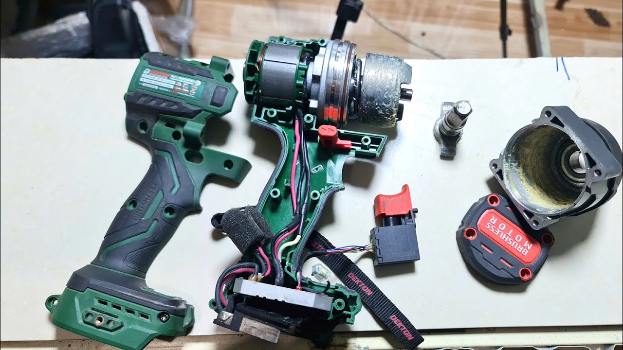 Cách sửa máy siết bulong pin Dekton không chạy