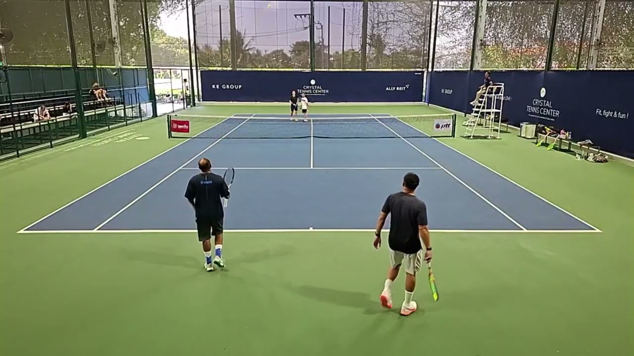 #Tennis Senior#Master68 Final ชายคู่ A จิรพงศ์-ศรีราม VS สุริยา-ณฐวิช