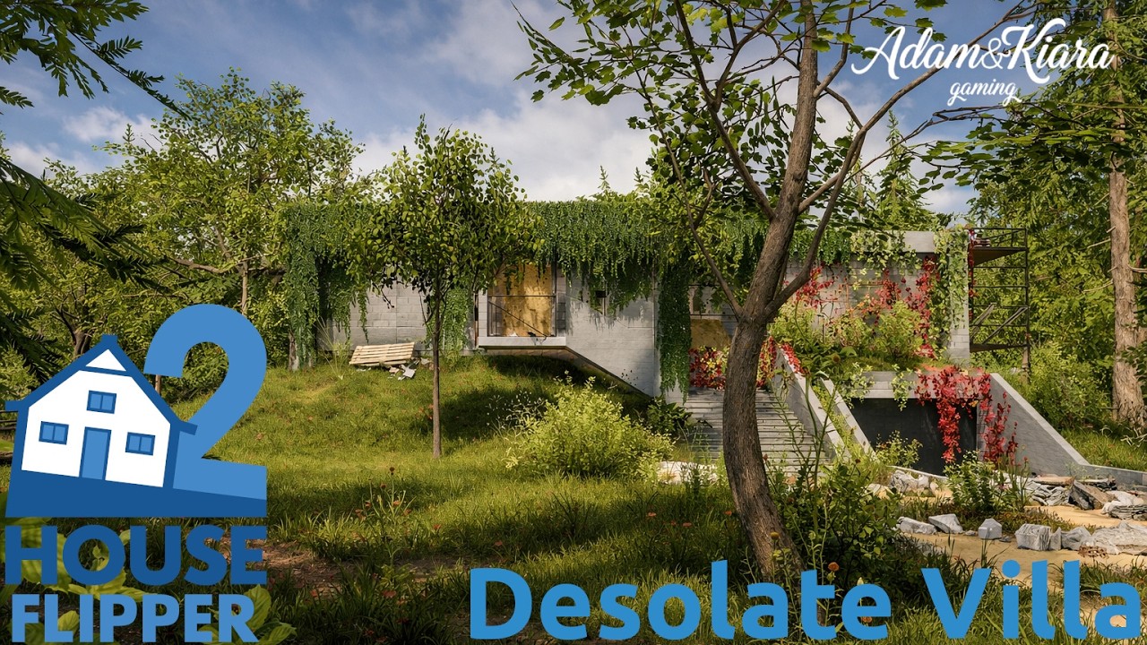 Desolate Villa | House Flipper 2 | Full Job | No Commentary | No Music