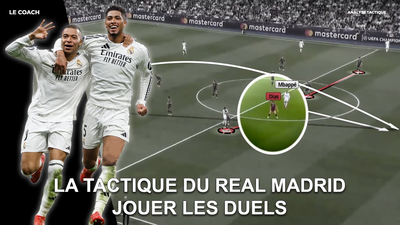 Le Real Madrid humilie Manchester City I Jeu de construction intelligent & Gagner les duels