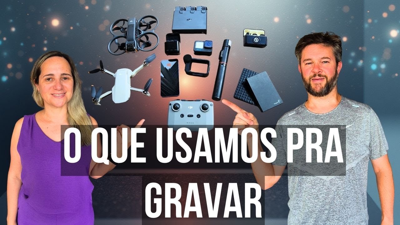 OS EQUIPAMENTOS que fazem nossos VÍDEOS ACONTECEREM | Vamos mostrar TUDO