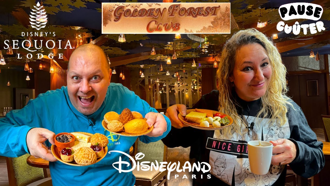DECOUVERTE DU GOUTER GOLDEN FOREST AU DISNEY'S SEQUOIA LODGE A DISNEYLAND PARIS