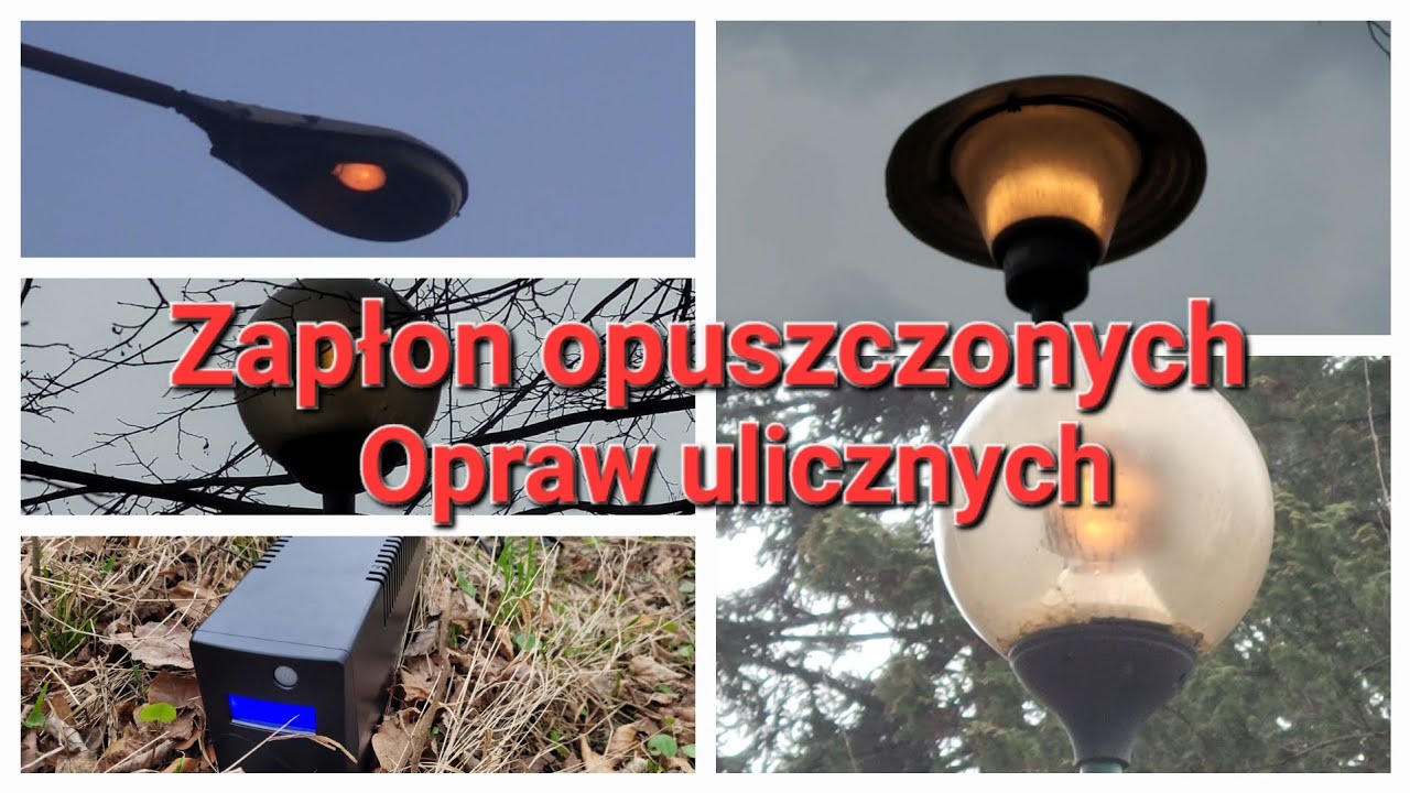 Specjał z okazji 300 subskrybcji: Odpalanie opuszczonych opraw ulicznych z zasilacza UPS.