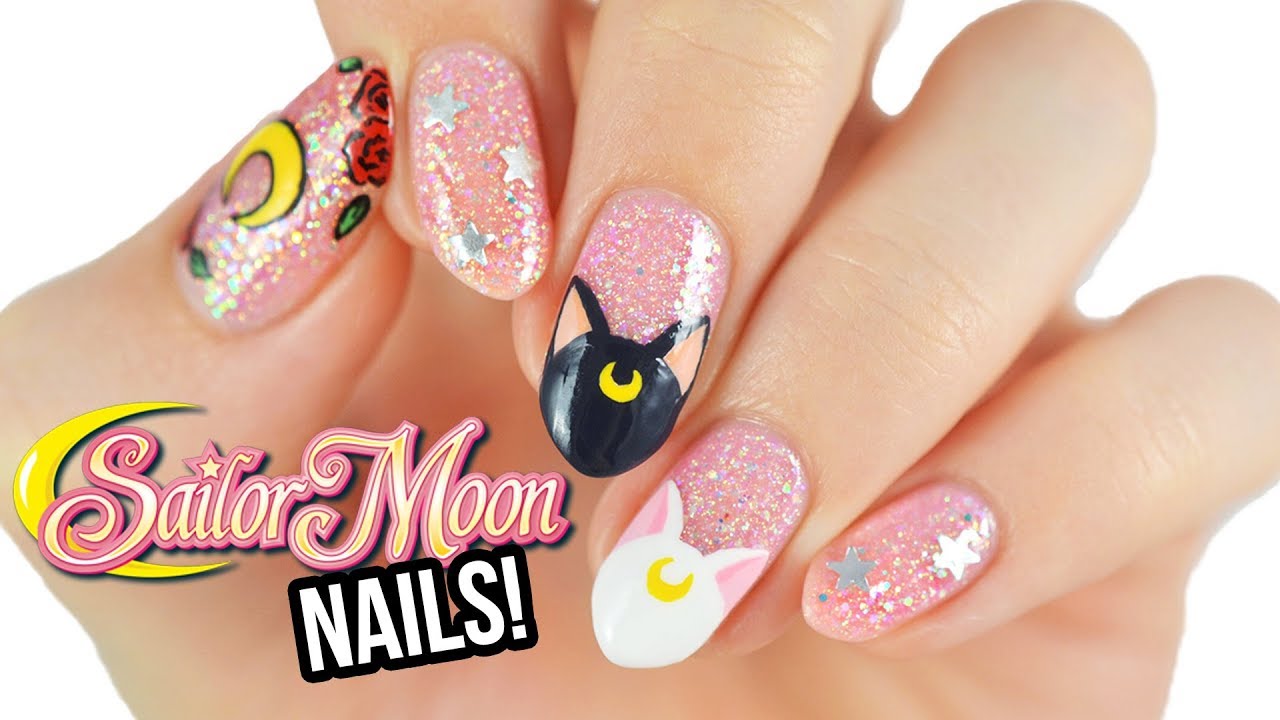 Magical Sailor Moon Nail Art!