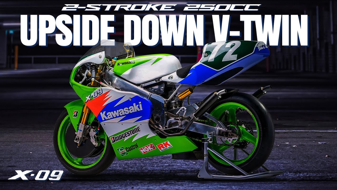 Proyek GP250 yang Dirahasiakan 20 Tahun! | KAWASAKI X-09
