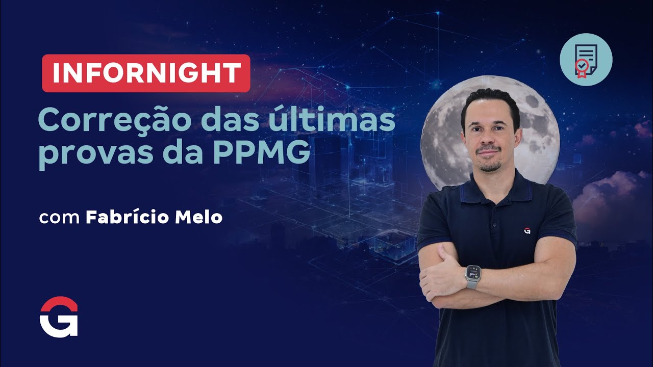 Infornight: Corre&ccedil;&atilde;o das &uacute;ltimas provas da PPMG  com Fabr&iacute;cio Melo
