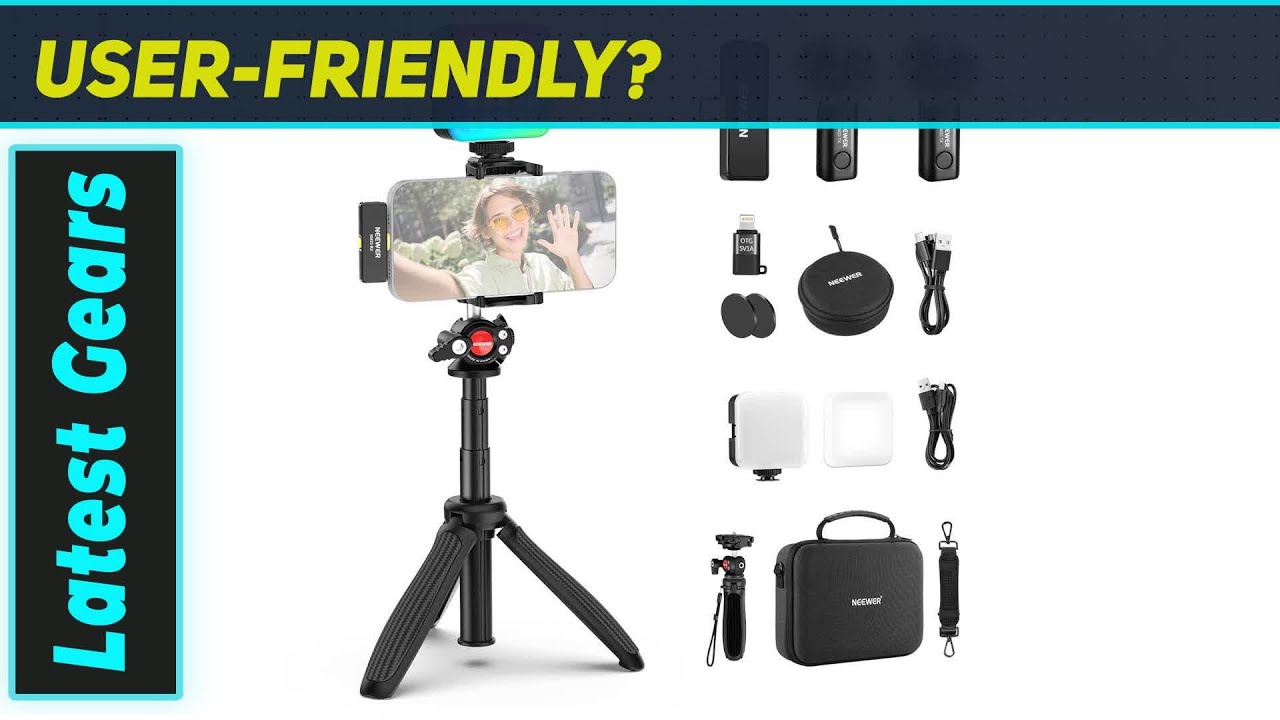 Ultimate Vlogging Kit for Beginners? NEEWER PA048 Kit Test