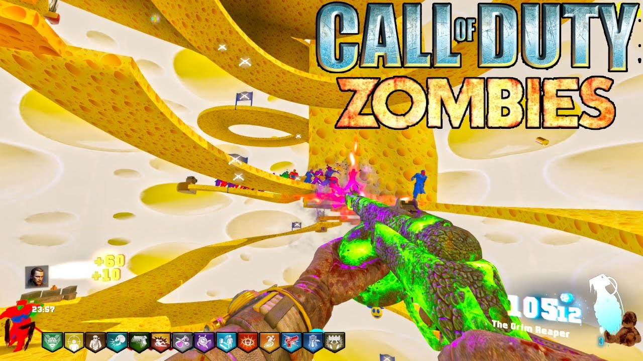 RUNNING IT BACK! Cheese Cube V3 Zombies! (Black Ops 3)