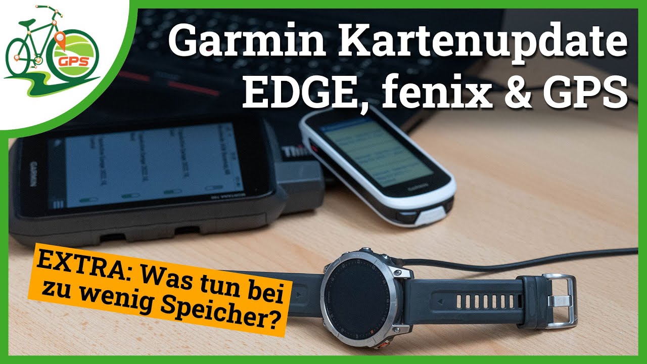 Endlich! Garmin Kartenupdate 🗺 So aktualisierst du Karten in EDGE, fenix & GPS 🆕 Zu wenig Speicher?