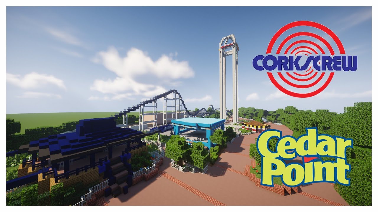 Corkscrew | Minecraft Roller Coaster Re-Creation (500 Subscribers Special)