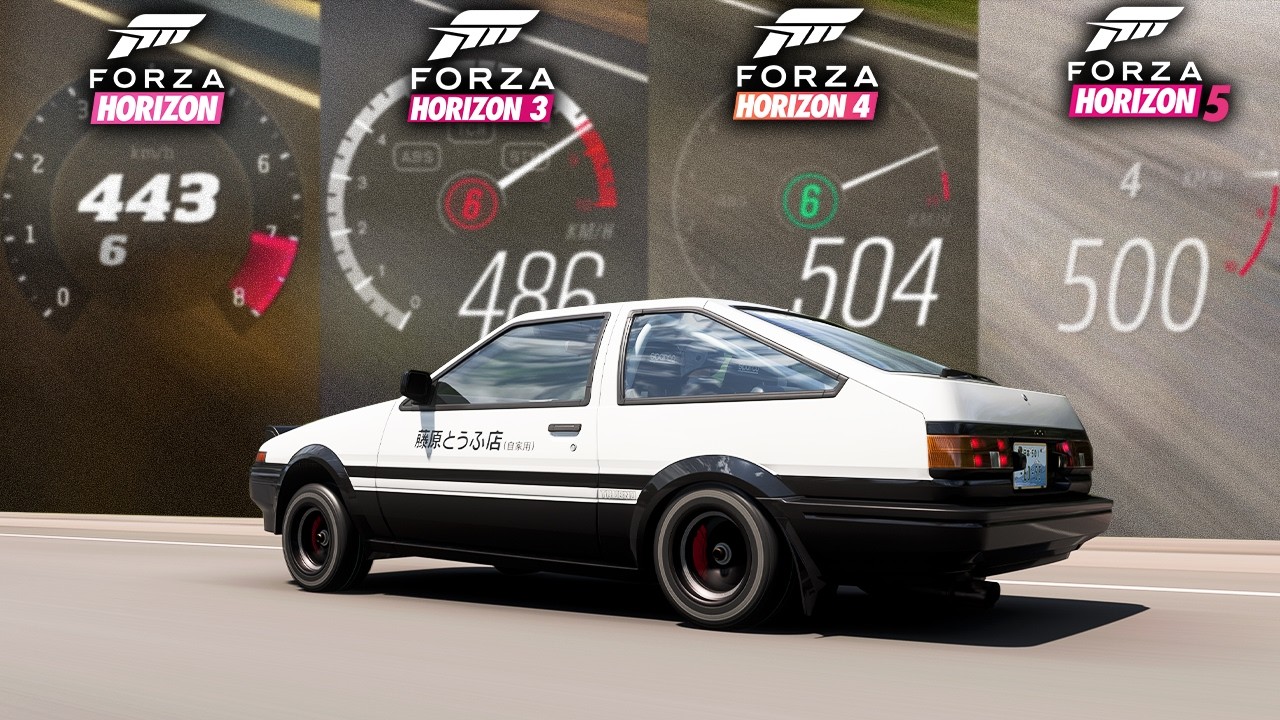 FASTEST CARS in FH Games
