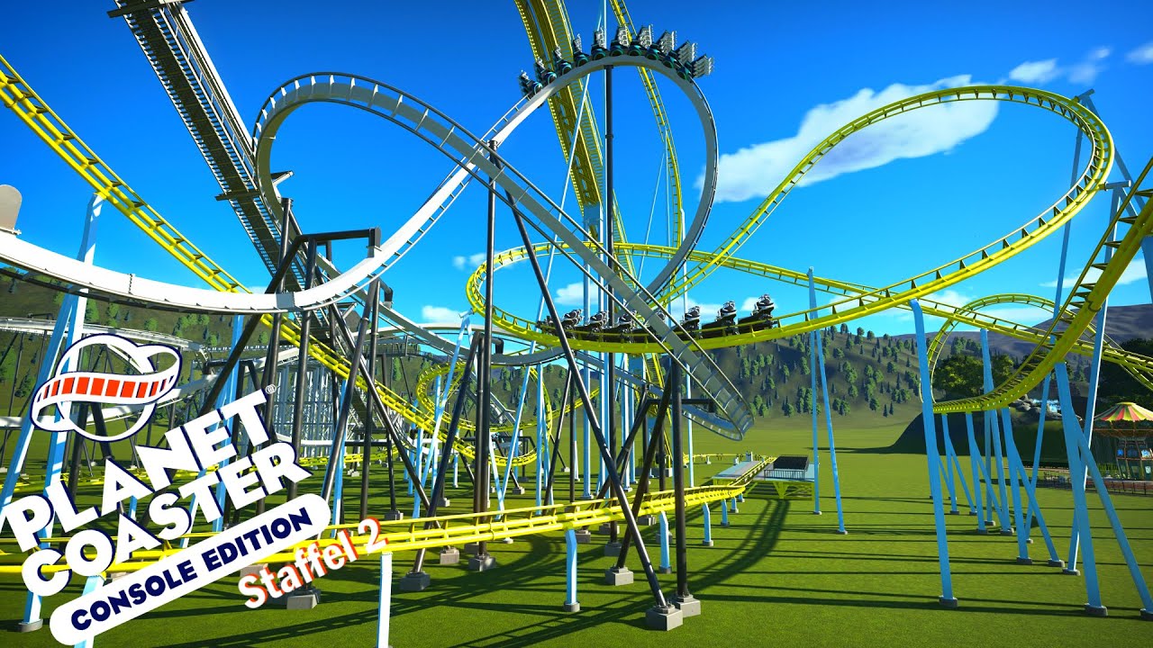 Planet Coaster | 2 neue Achterbahnen [PS5] German | S2F9