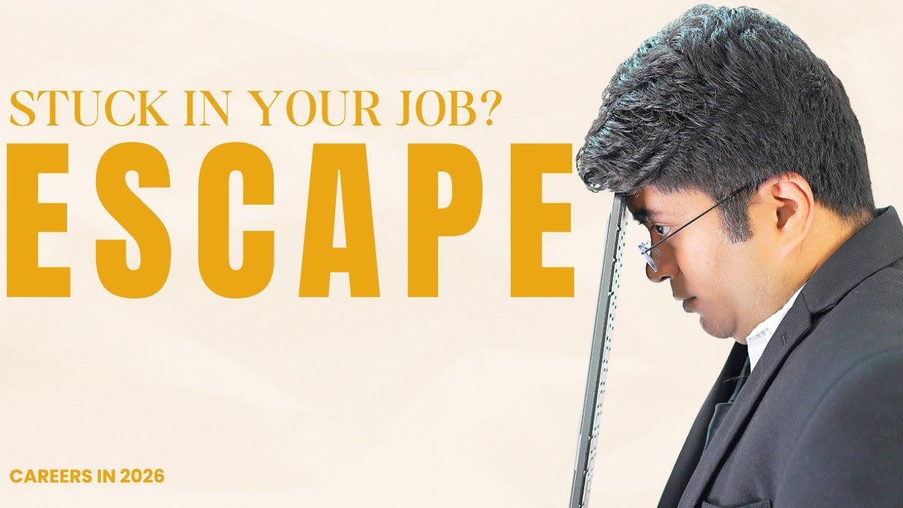 Stuck in a job you don't like? Transition into a better one in 2026!