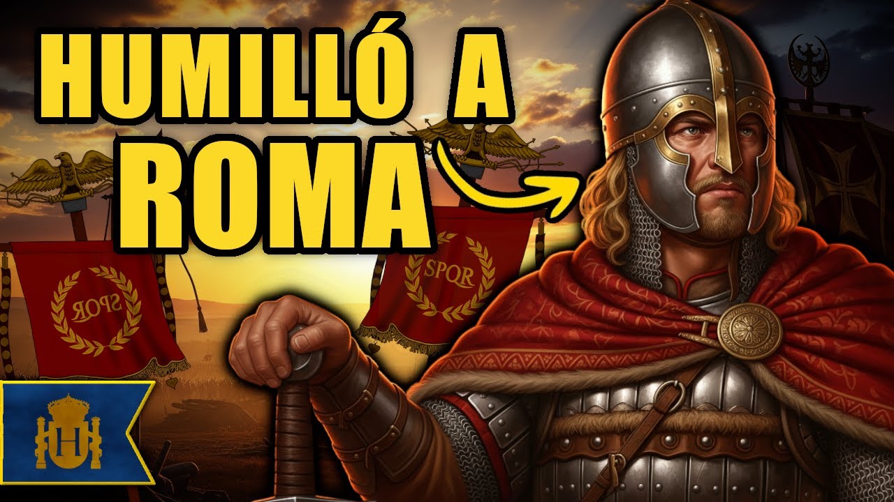 El Rey que CREÓ el reino visigodo y SAQUEÓ Roma: Alarico