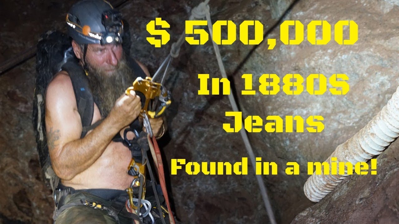 #188 Ценные 125-летние джинсы Levis и другие редкие джинсы 1800-х годов найдены погребенными в ша...